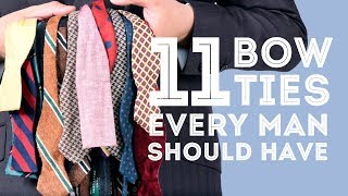 11 Bow Ties Every Man Should Have  Gentleman's Gazette  Fort Belvedere