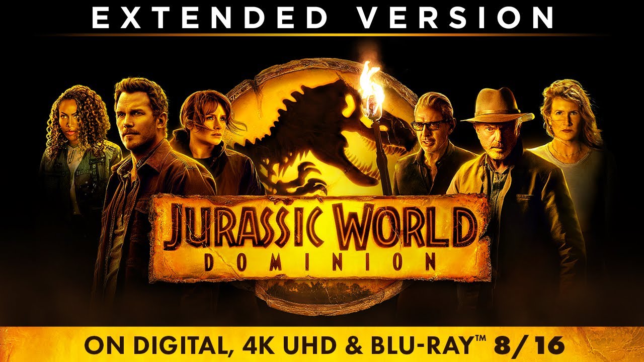 Orthodox Conform Aanvankelijk Jurassic World Dominion | EXTENDED VERSION | On Digital, 4K UHD & Blu-ray  8/16 - YouTube