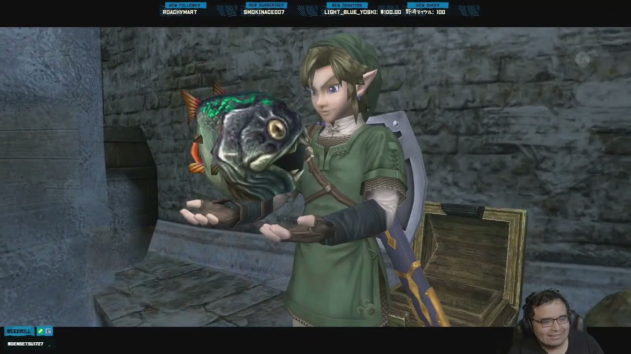Another chill evening of Zelda: Twilight Princess HD on Hero Mode after beating the Arbiter's Ground