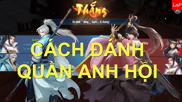 VLTK Mobile - Cách Đánh Quần Anh Hội Team Tiêu Dao Côn Lôn - Clans: Shadow of the Moon