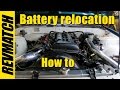 Nissan 240SX Coupe Battery Relocation –  How To