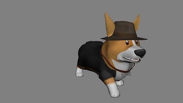 Tank the Corgi - Walk Cycle