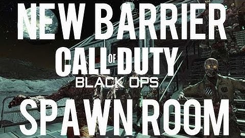 Zombie Glitches - NEW Barrier Glitch In Spawn Room ( Moon )