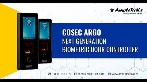 Matrix COSEC ARGO | biometric access control systems those using fingerprints