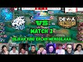 Giliran King Erlan Menggila • Reaction Streamer Evos vs Dewa • Match 2