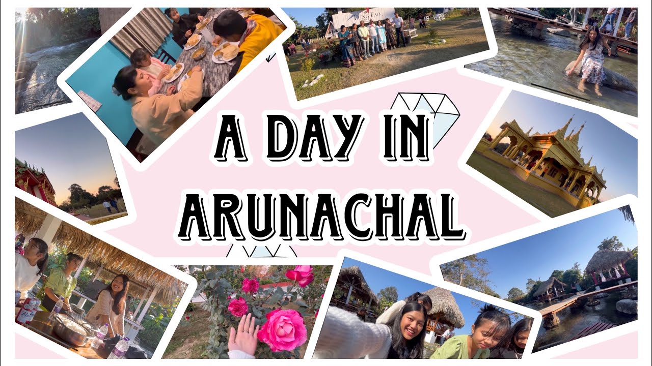 Vlog-28 || A day in Arunachal || Visited Tung-tao Resort & Golden Pagoda Temple || Garggi Dass