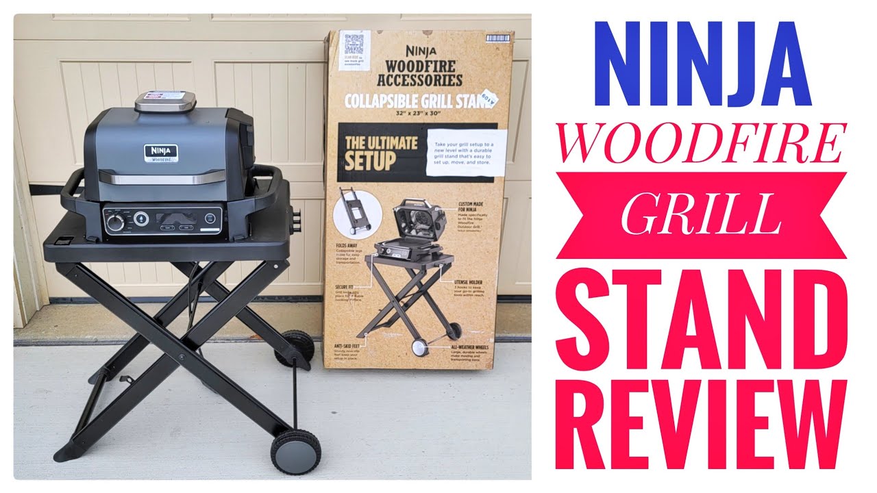 Nina Woodfire Grill Smoker Collapsible Grill Stand Review I LOVE IT!! 