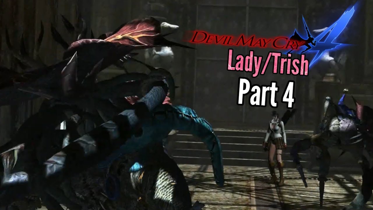 Let's Play Devil May Cry 4 (Lady/Trish)-Part 4-Snake Deleting