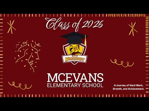 Class of 2026 McEvans Elementary School Shaw,MS Tribute
