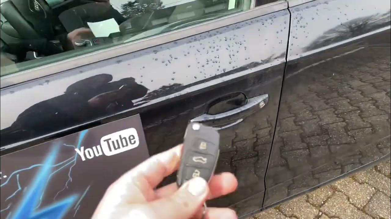 Auto öffnen - Audi A4 neues Model Bj. 2014 - Schlüssel liegt im