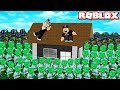 Canavarlara kar gl bir ev yap ve kendini savun  panda ile roblox build and survive