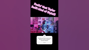 Taylor Swift ‘Style’ Guitar Cover #taylorswiftstyle #synthwave #coversong