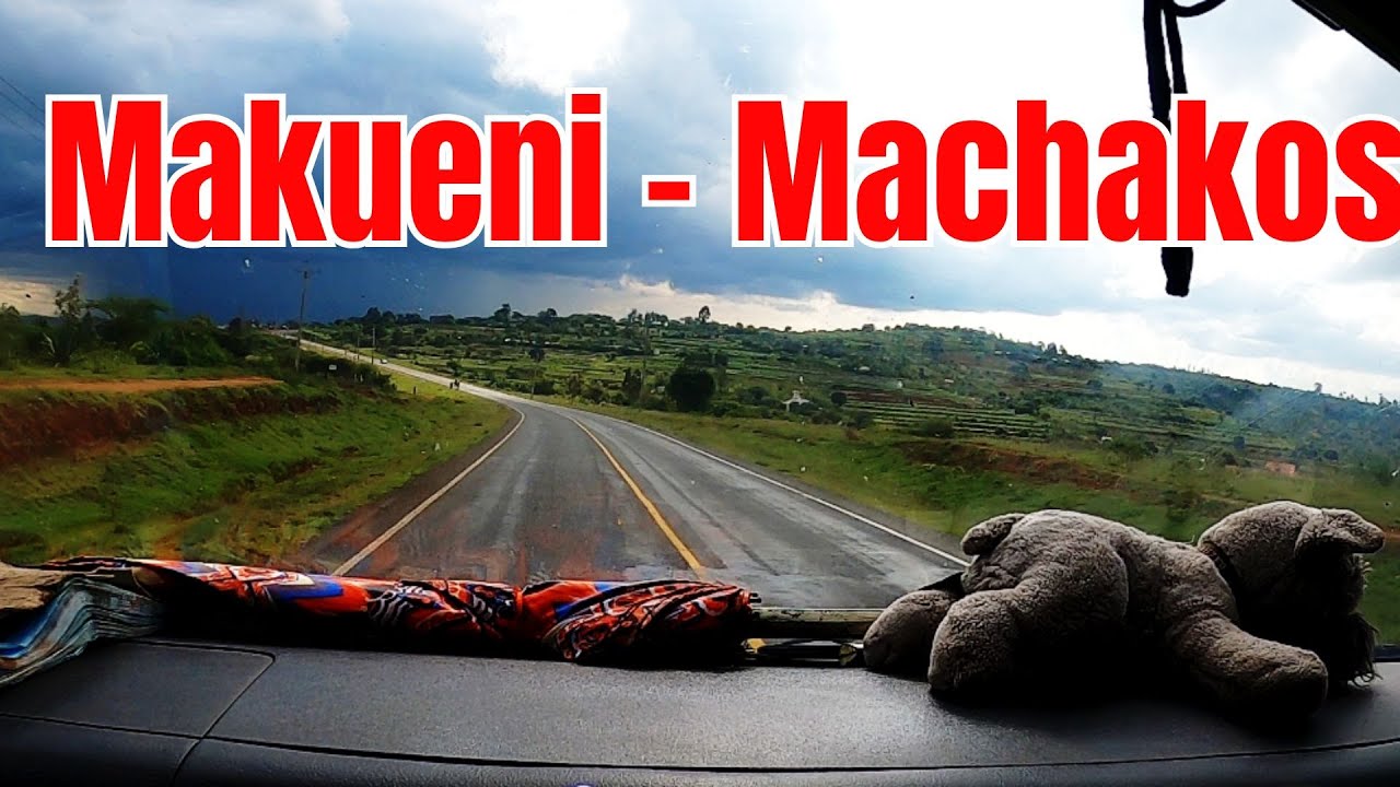 Scenic Road Trip from Wote to Machakos 🚐 | Kinatwa Shuttle Ride Through Makueni's Vibrant Markets!