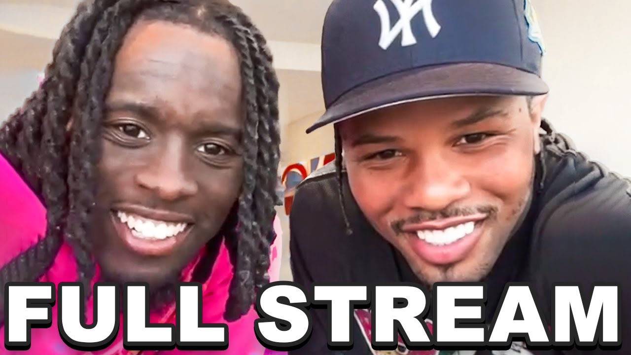 Kai Cenat and Gervonta Davis FULL STREAM!