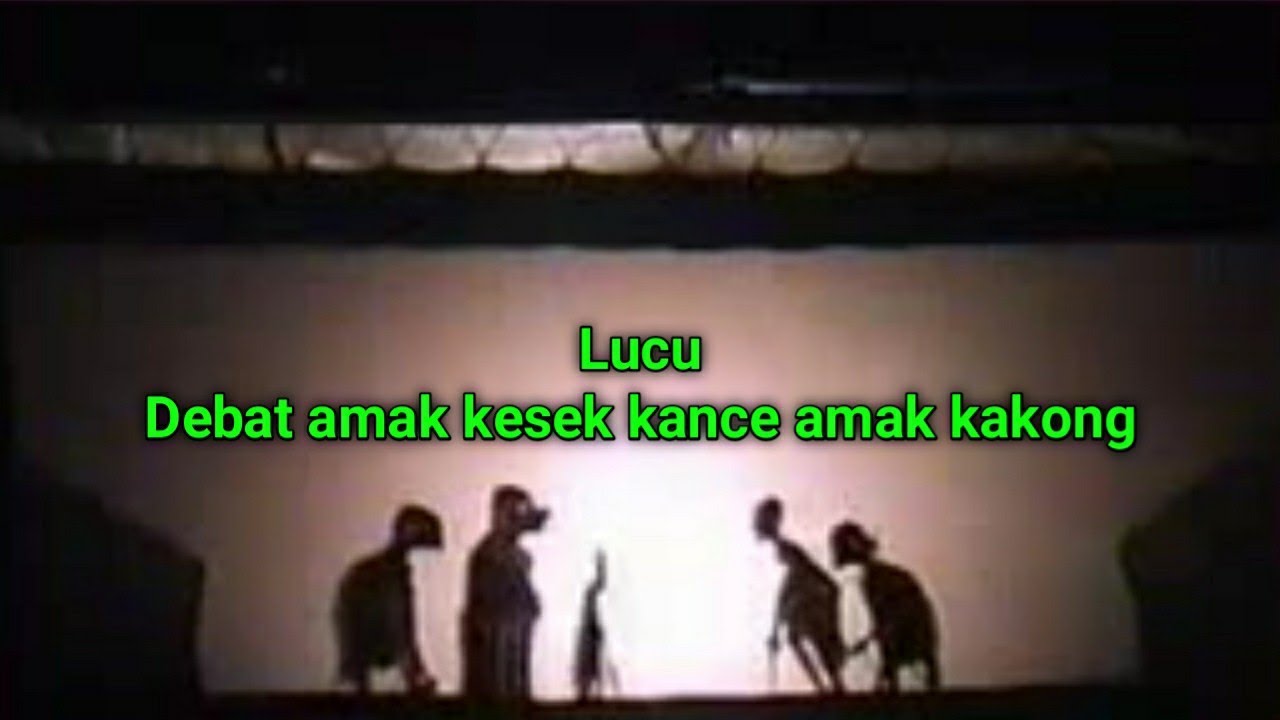 Wayang Sasak H Lalu Nasib Amak kesek kance amak kakong