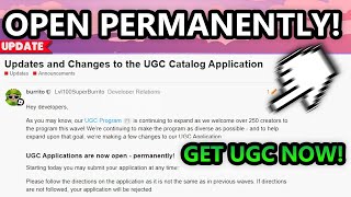 The UGC catalog in its current state is already disastrous. Reconsider,  Roblox is NOT ready for UGC to go public - Website Features - Developer  Forum