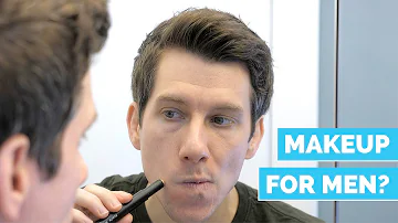 Do they put makeup on male actors?