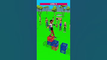 Milk Crate Challenge 3D 🥛📱#shorts #milkcratechallenge #topgame iOS android mobile game