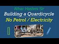 Quad Wheel bike | Home Made Bike | QuadBike | How to make bicycle | DIY 4 wheel bike | Quad Bike