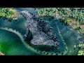 Titanoboa Eats T-Rex Godzilla Enters Scene Remastered