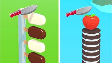 Slice It All Game! Very Satisfying and Relaxing ASMR Slicing Video NEW UPDATE