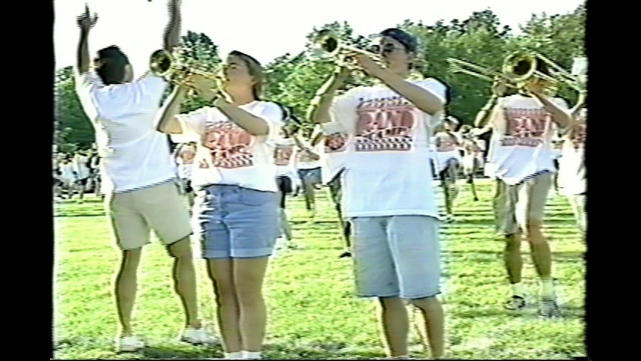 The 1994 Hudson High School Swing Marching Band - YouTube