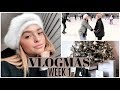 VLOGMAS WEEK 1| Ice Skating w Friends & NYC Trip!