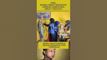 Pengantin cemburu dengan mua cantik ini #short #trending #viral #fyp