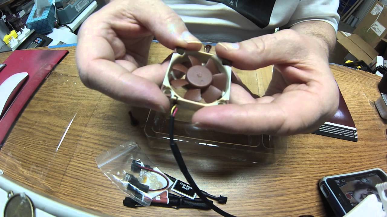 Noctura Fan unboxing and short review YouTube