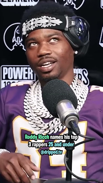Roddy Ricch Names His Top 3 Young Rappers 💯