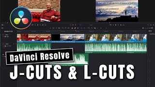 DaVinci Resolve for Beginners - What are L-Cuts and J-Cuts