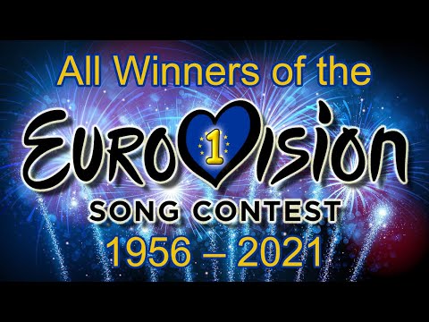All Winners of the Eurovision Song Contest (1956-2021)