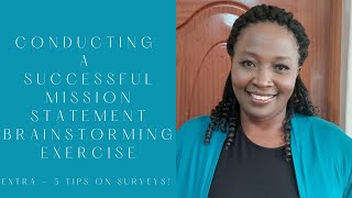 Conducting a Successful Brainstorming Session & 5 Tips on Surveys! (Part II)