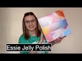 Essie jelly gloss nail polish  swatch  review