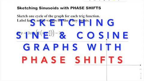 Sine & Cosine Graphs: Phase Shifts!
