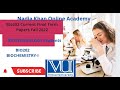 Bio202 Current Final Term Papers Fall 2022 by Nadia Khan Online Academy II Bio202 Current Papers