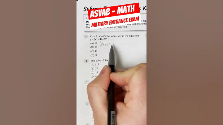 ASVAB Math Knowledge Answer #1 #short - DayDayNews