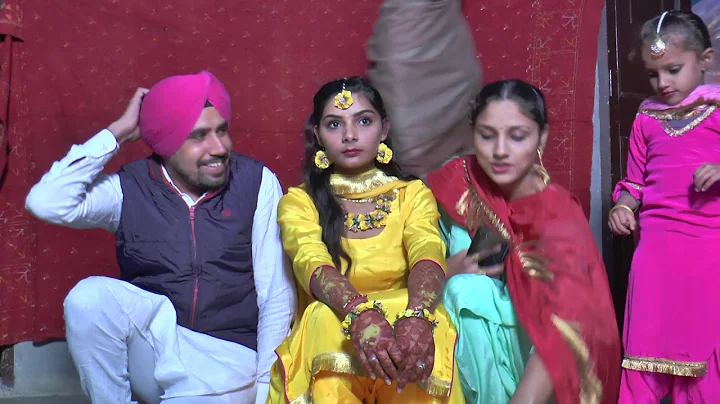 Satveer kaur  weds Ramandeep Singh malhi sweet mem...