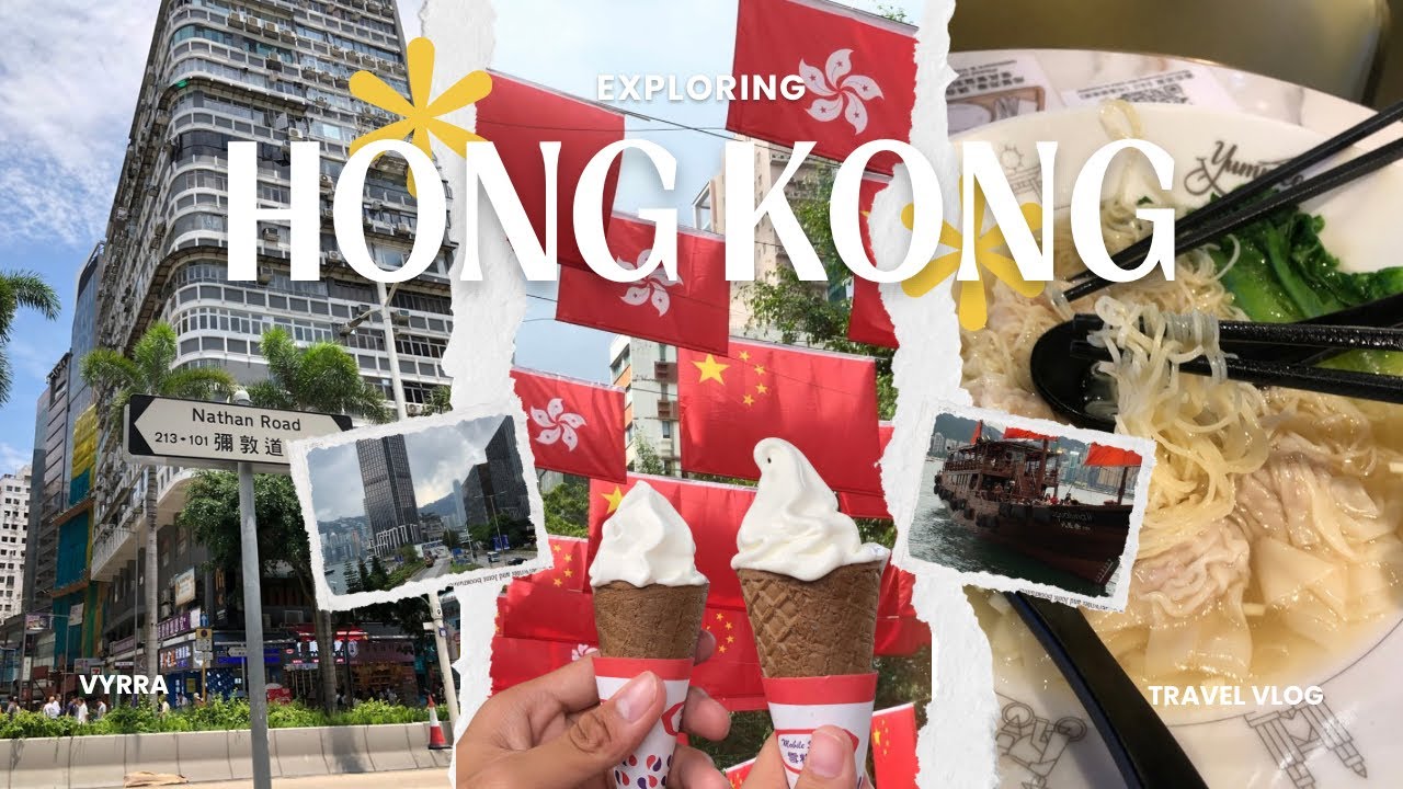 VyrraLivesOLittle| Hong Kong Day 1 | Slow Day | Lots of Walking | Aug 2025