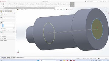 Modeling socket for socket spigot joint   using SOLIDWORKS