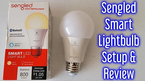 Sengled Smart LED Lightbulb Setup And Review