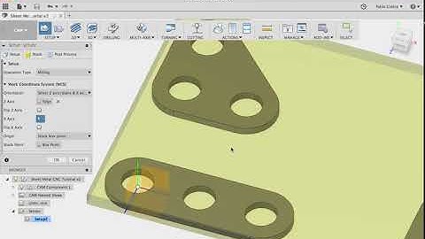 CNC Router CAM Tutorial Part 1
