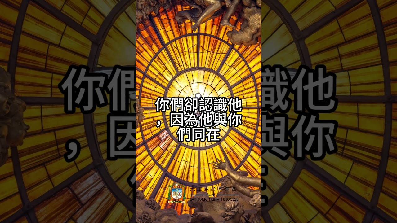 05/10  恭讀聖若望福音　14:15-21   我也要求父，他必會賜給你們另一位護慰者。