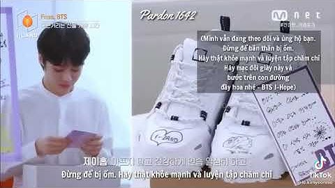 Hanbin nhận được quà từ J-hope BTS #tempest #hanbin #shorts #bts