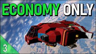 Blasting Off to Explore NEW STATIONS in Space Engineers Economy Only | Episode 3