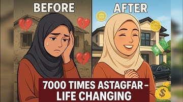7000 Times Astaghfar ✨ Miracle Story That Changed Life Forever | Power of Istighfar | Wealth & Peace