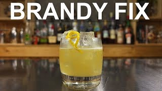 Brandy Fix Cocktail Recipe - Harry Johnson's Bartender's Manual screenshot 4