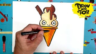 #DrawWithRob 118 Ice Cream