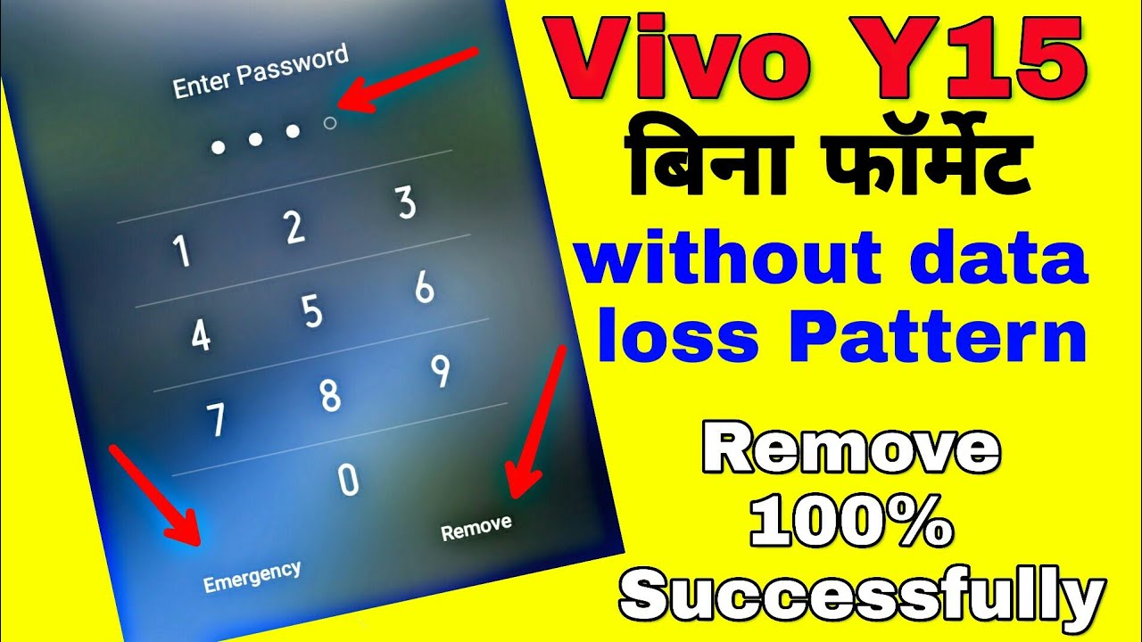 Vivo Y15 Pattern Remove Without Data Loss Unlock Password Youtube Vivo Y15 Pattern Remove Without Data Loss Unlock Password Youtube