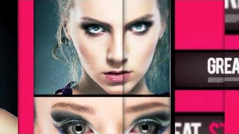 Fashion & beauty Slideshows & Presentation Templates 1